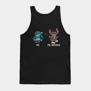 Anxiety Cute Funny Ironic Gift Tank Top